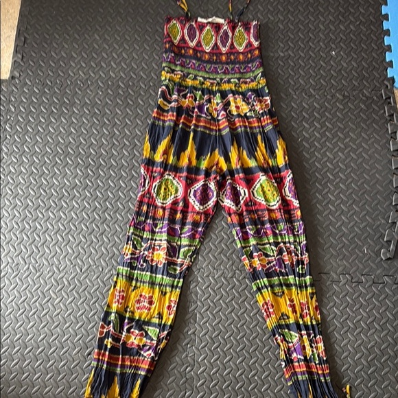 Jen’s Pirate Booty Multicolor Patterned Jumpsuit - Picture 1 of 6